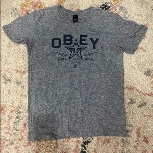 Obey blue tshirt